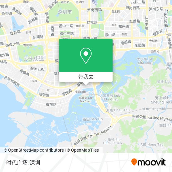 时代广场地图