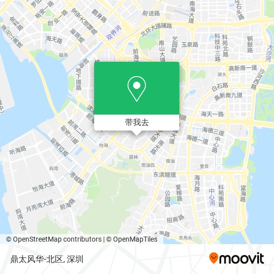 鼎太风华-北区地图