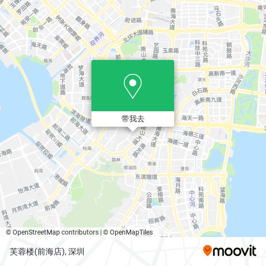 芙蓉楼(前海店)地图