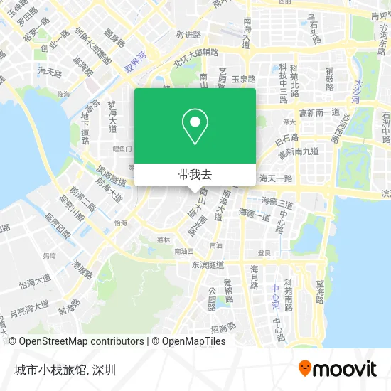 城市小栈旅馆地图