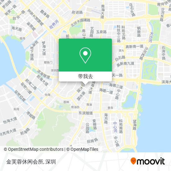 金芙蓉休闲会所地图