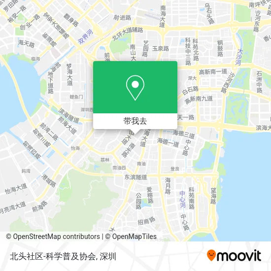 北头社区-科学普及协会地图