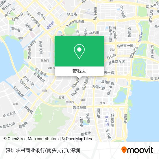 深圳农村商业银行(南头支行)地图