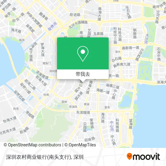深圳农村商业银行(南头支行)地图