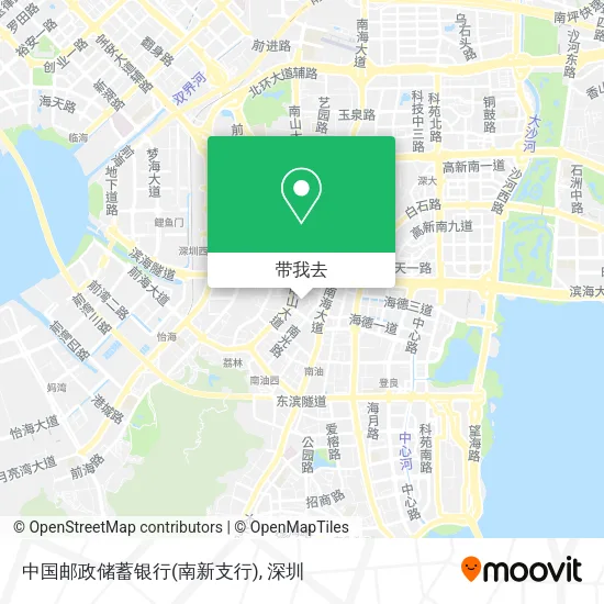 中国邮政储蓄银行(南新支行)地图