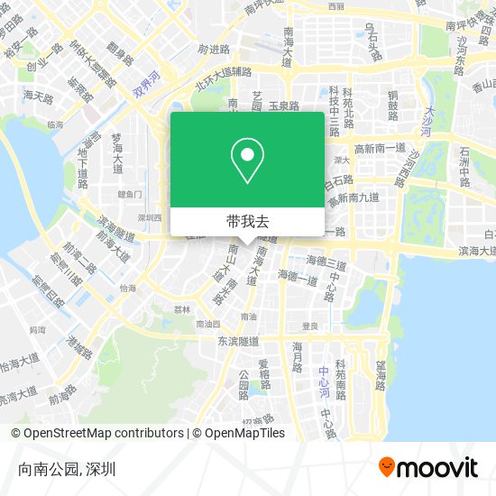 向南公园地图