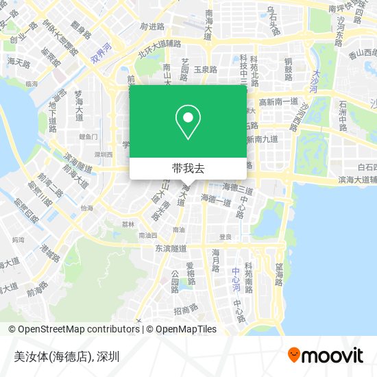 美汝体(海德店)地图