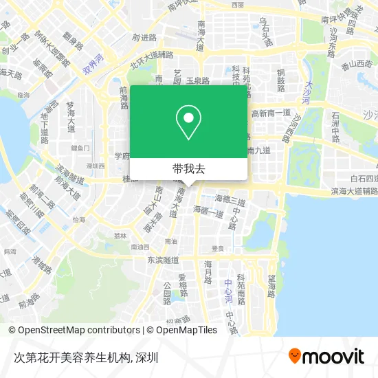 次第花开美容养生机构地图
