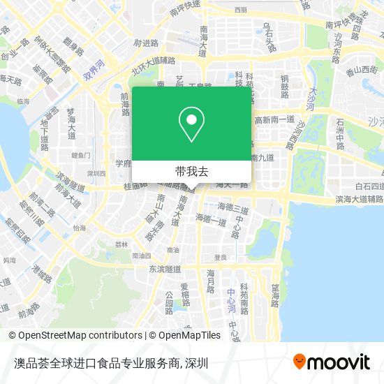 澳品荟全球进口食品专业服务商地图