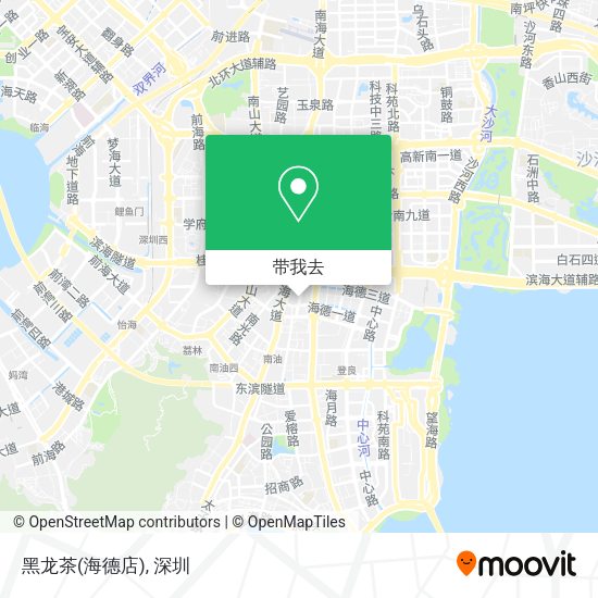黑龙茶(海德店)地图