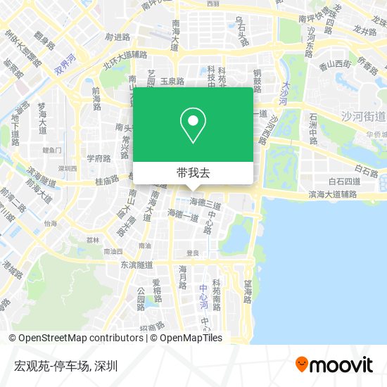 宏观苑-停车场地图