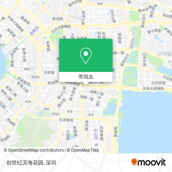 创世纪滨海花园地图