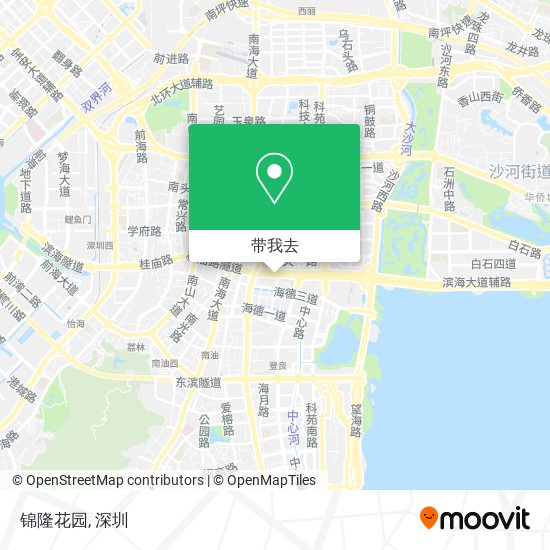 锦隆花园地图