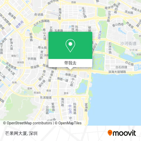 芒果网大厦地图