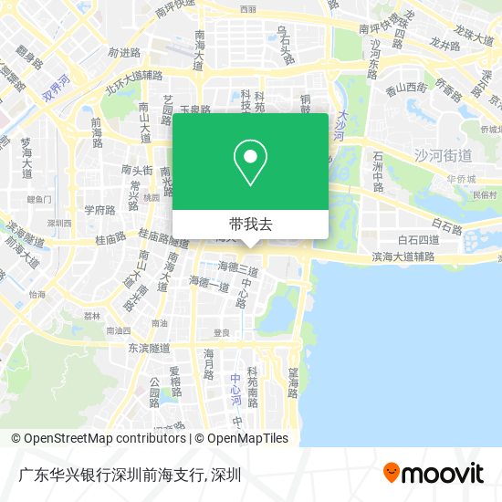 广东华兴银行深圳前海支行地图