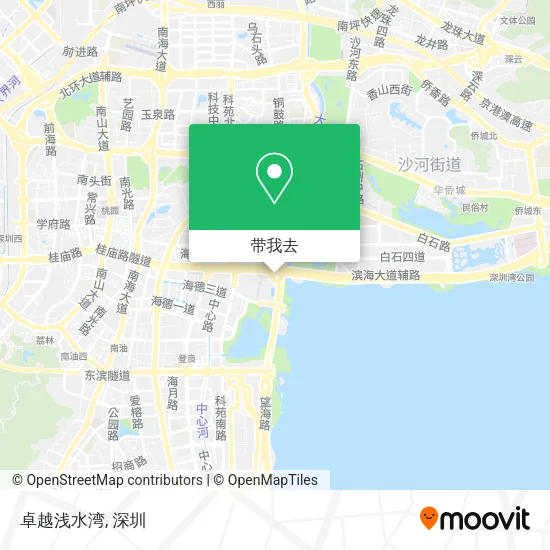 卓越浅水湾地图
