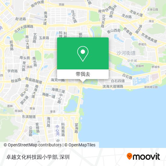 卓越文化科技园小学部地图