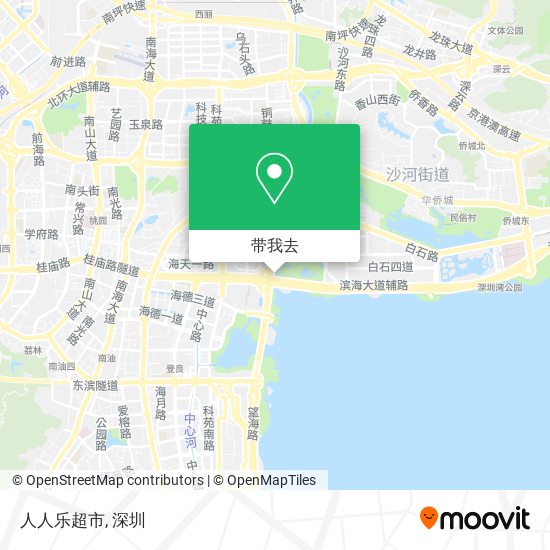 人人乐超市地图