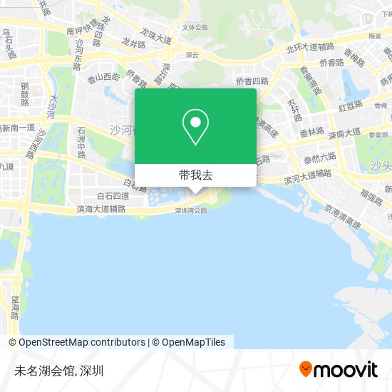未名湖会馆地图