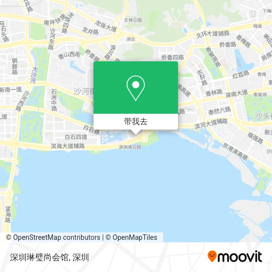 深圳琳璧尚会馆地图
