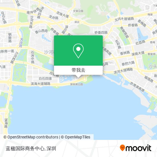 蓝楹国际商务中心地图