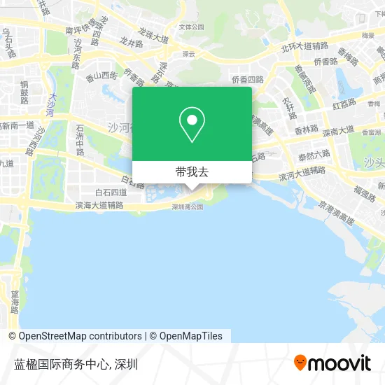 蓝楹国际商务中心地图