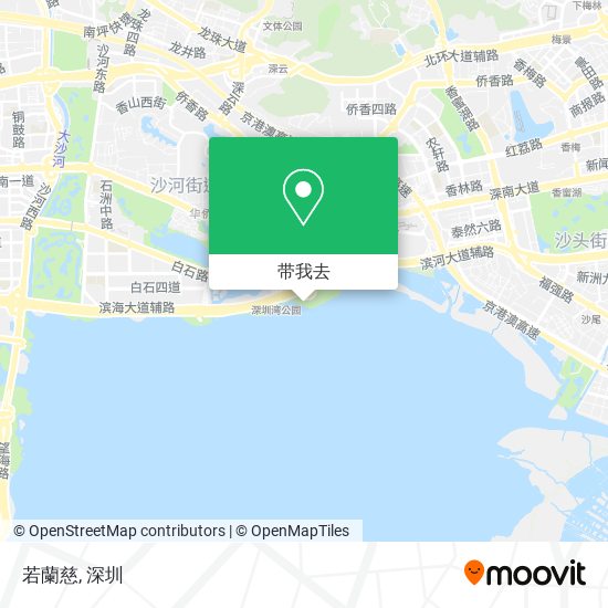 若蘭慈地图