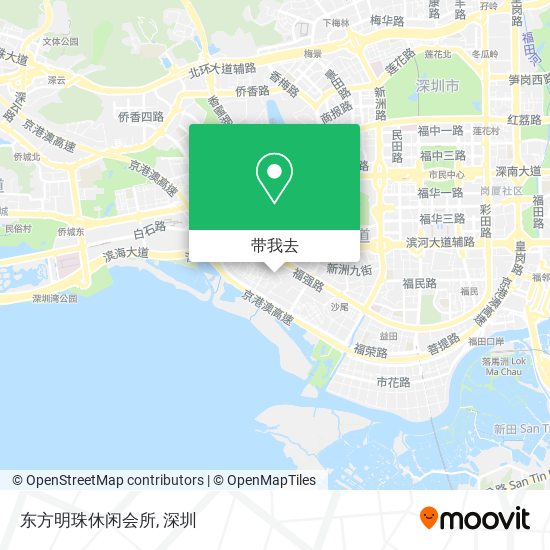 东方明珠休闲会所地图