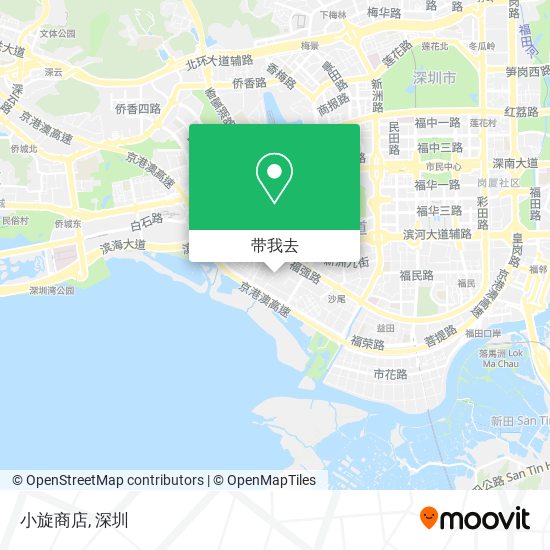 小旋商店地图