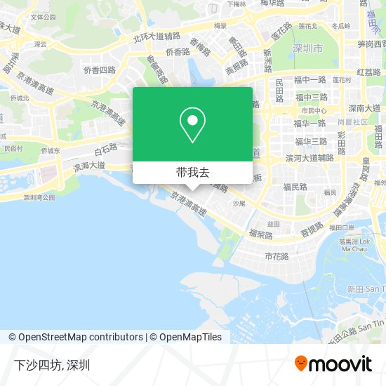 下沙四坊地图