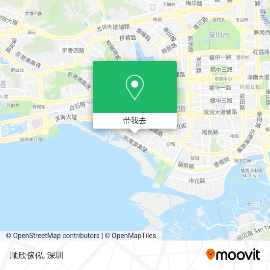 顺欣傢俬地图