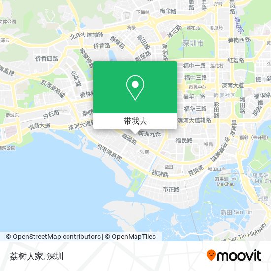 荔树人家地图