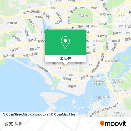西苑地图