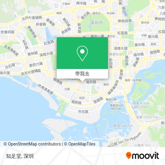 知足堂地图