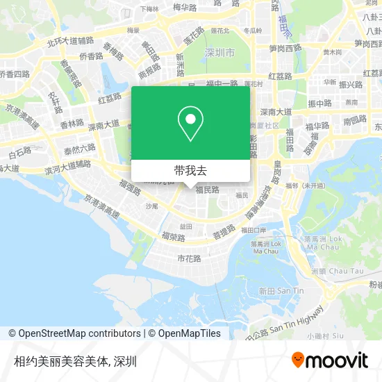 相约美丽美容美体地图