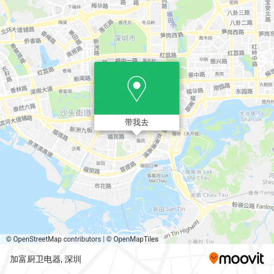 加富厨卫电器地图