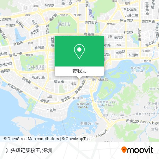 汕头辉记肠粉王地图