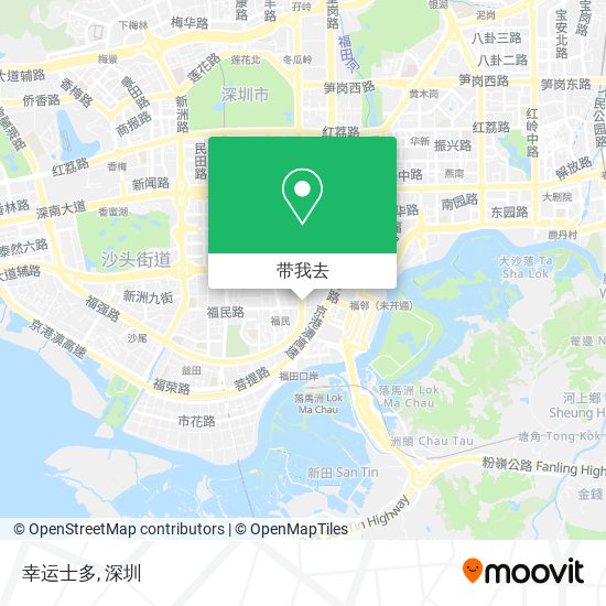 幸运士多地图