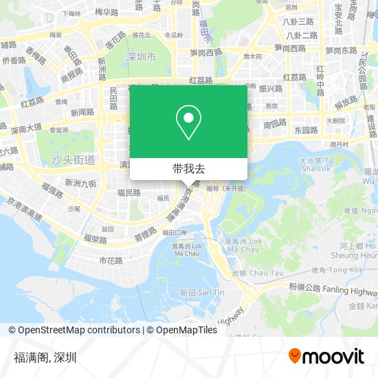 福满阁地图