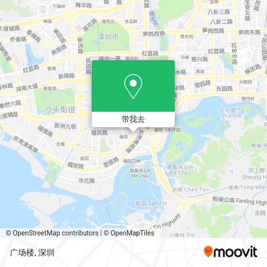 广场楼地图