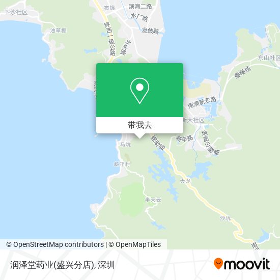 润泽堂药业(盛兴分店)地图