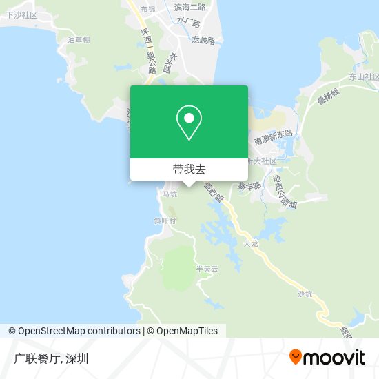 广联餐厅地图