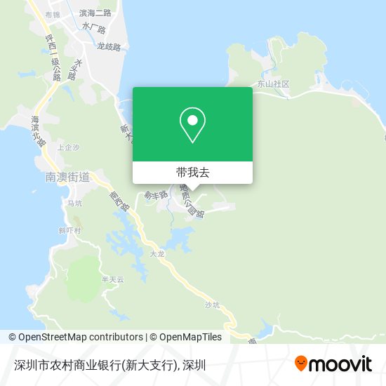 深圳市农村商业银行(新大支行)地图