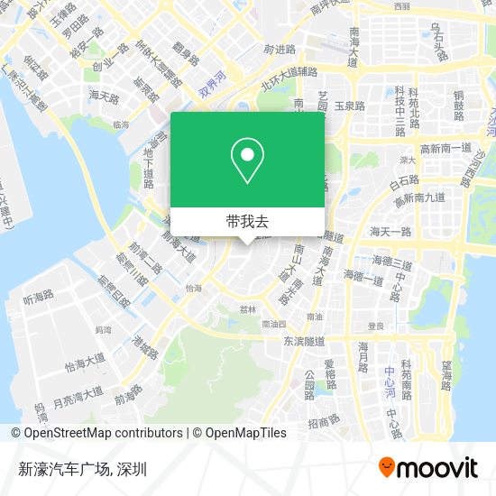 新濠汽车广场地图