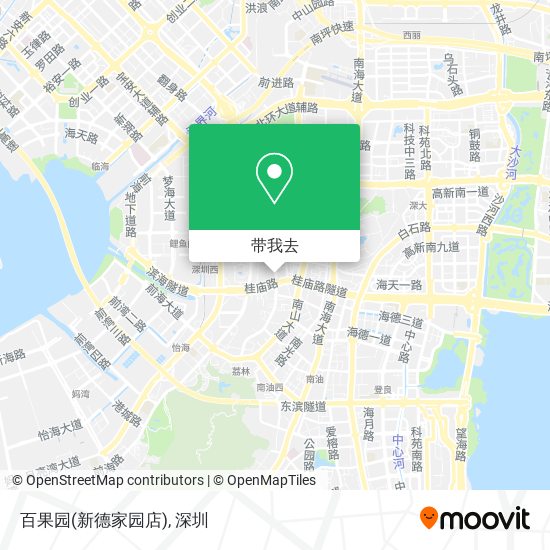 百果园(新德家园店)地图