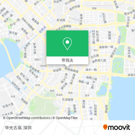 华光古庙地图