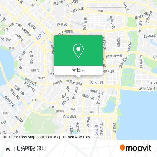 南山电脑医院地图
