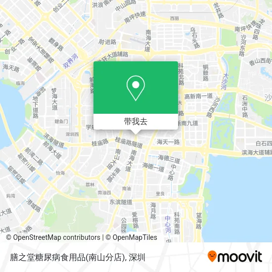 膳之堂糖尿病食用品(南山分店)地图