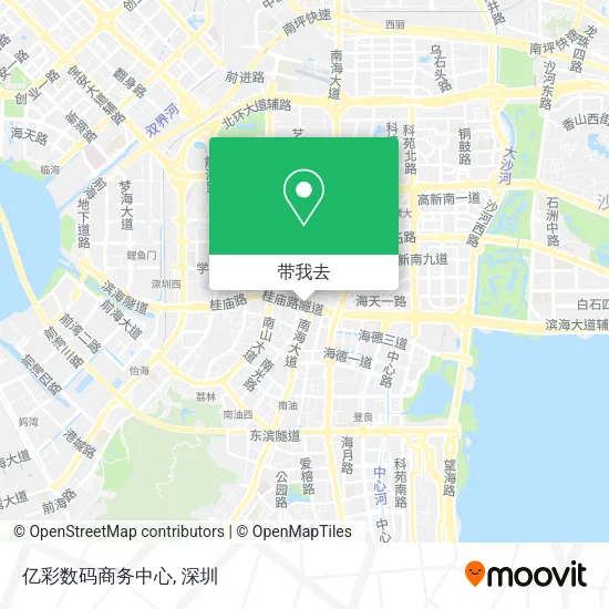 亿彩数码商务中心地图