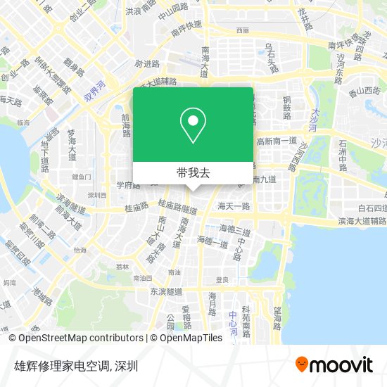 雄辉修理家电空调地图